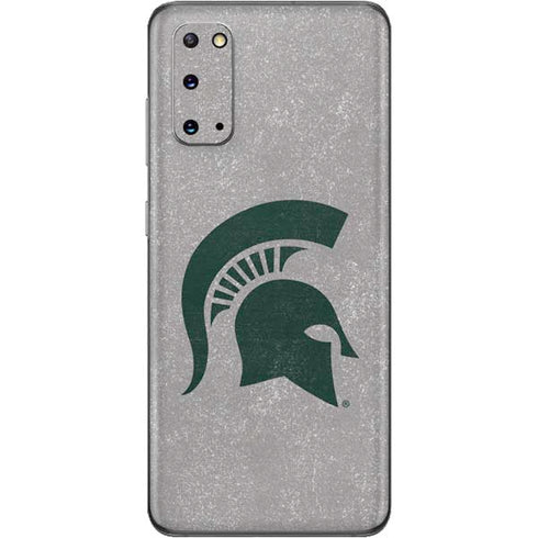 Michigan State University Grey Spartans Logo Galaxy S20 Skin