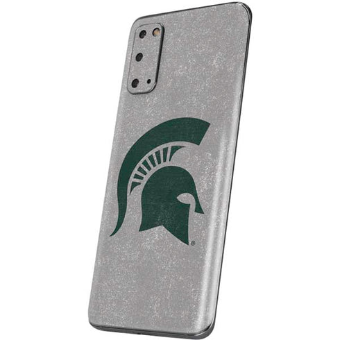 Michigan State University Grey Spartans Logo Galaxy S20 Skin