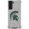 Michigan State University Grey Spartans Logo Galaxy S21 5G Clear Case