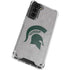 Michigan State University Grey Spartans Logo Galaxy S21 5G Clear Case