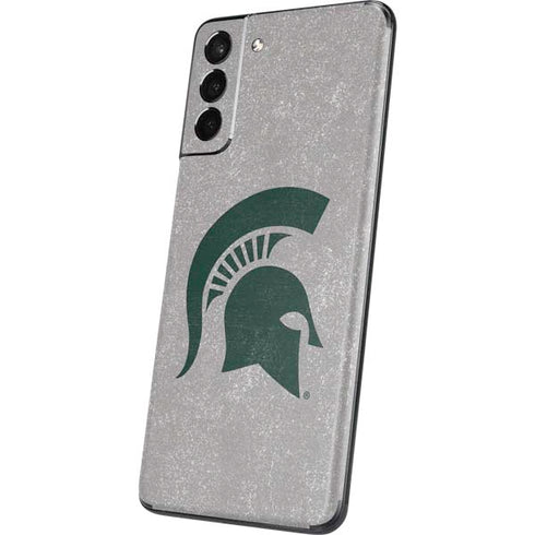 Michigan State University Grey Spartans Logo Galaxy S21 5G Skin