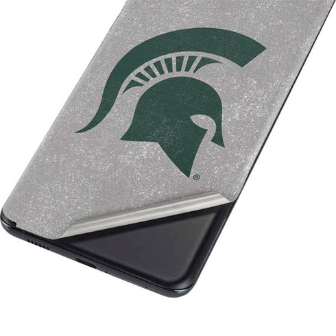 Michigan State University Grey Spartans Logo Galaxy S21 5G Skin
