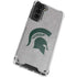 Michigan State University Grey Spartans Logo Galaxy S21 Plus 5G Clear Case