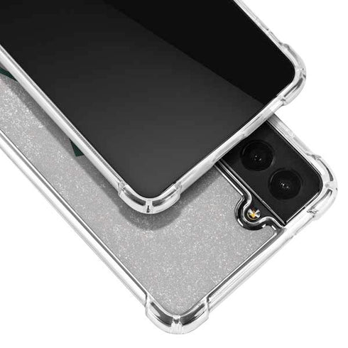Michigan State University Grey Spartans Logo Galaxy S21 Plus 5G Clear Case