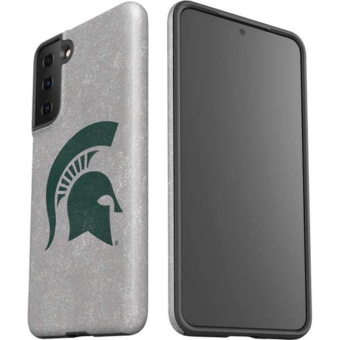 Michigan State University Grey Spartans Logo Galaxy S21 Plus 5G Pro Case