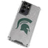 Michigan State University Grey Spartans Logo Galaxy S21 Ultra 5G Clear Case