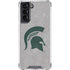 Michigan State University Grey Spartans Logo Galaxy S22 Clear Case