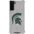 Michigan State University Grey Spartans Logo Galaxy S22 Plus Clear Case