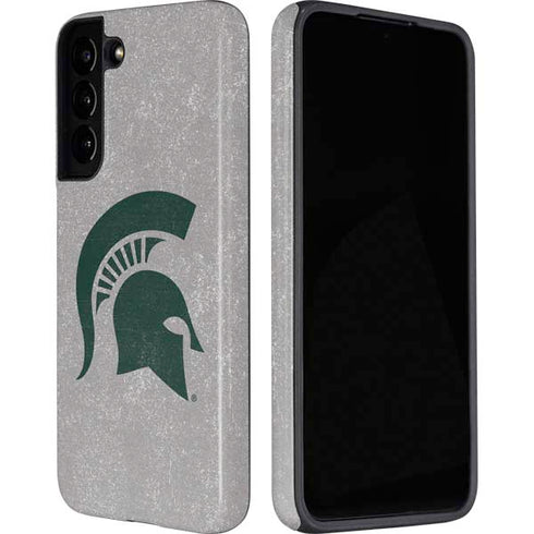 Michigan State University Grey Spartans Logo Galaxy S22 Plus Pro Case