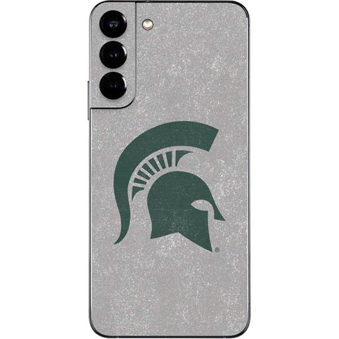 Michigan State University Grey Spartans Logo Galaxy S22 Plus Skin