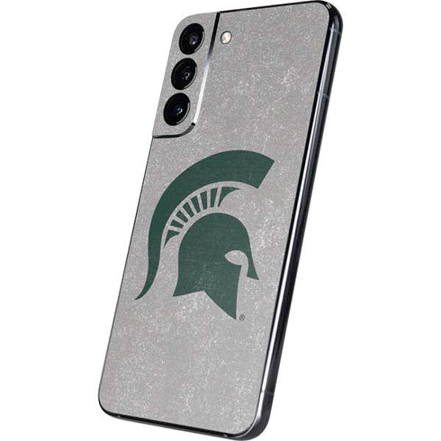 Michigan State University Grey Spartans Logo Galaxy S22 Plus Skin