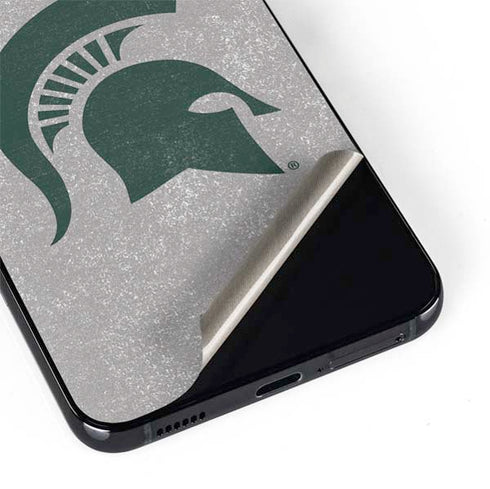 Michigan State University Grey Spartans Logo Galaxy S22 Plus Skin