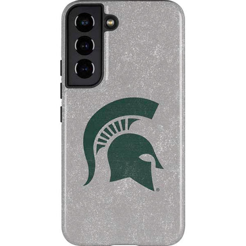 Michigan State University Grey Spartans Logo Galaxy S22 Pro Case