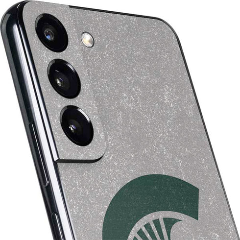 Michigan State University Grey Spartans Logo Galaxy S22 Skin