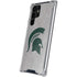 Michigan State University Grey Spartans Logo Galaxy S22 Ultra Clear Case