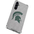 Michigan State University Grey Spartans Logo Galaxy S23 FE Clear Case