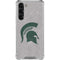 Michigan State University Grey Spartans Logo Galaxy S23 Plus Clear Case