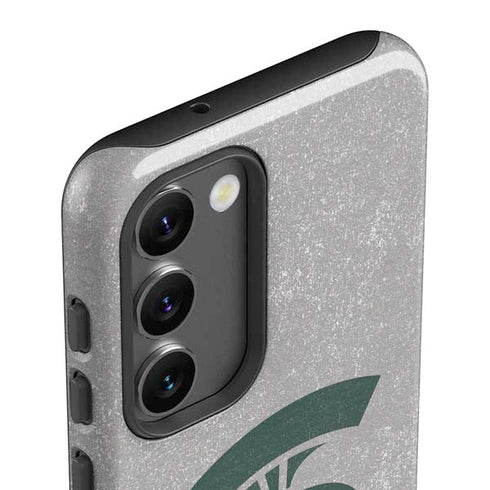 Michigan State University Grey Spartans Logo Galaxy S23 Plus Pro Case