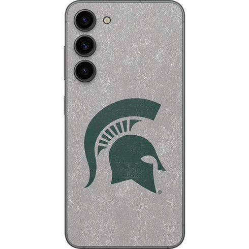 Michigan State University Grey Spartans Logo Galaxy S23 Plus Skin