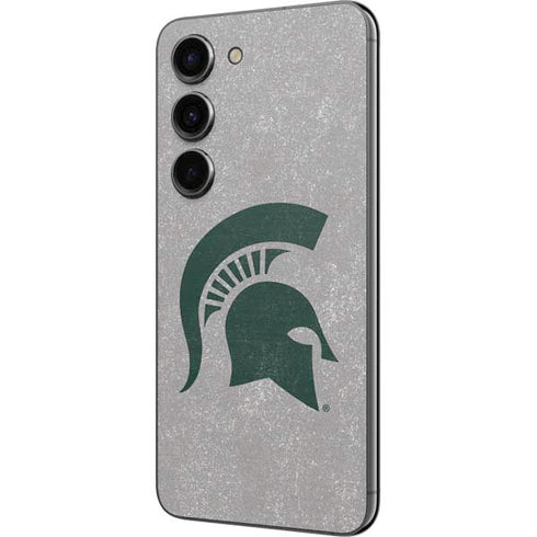 Michigan State University Grey Spartans Logo Galaxy S23 Skin