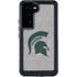 Michigan State University Grey Spartans Logo Galaxy S23 Waterproof Case