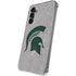 Michigan State University Grey Spartans Logo Galaxy S24 Plus Clear Case