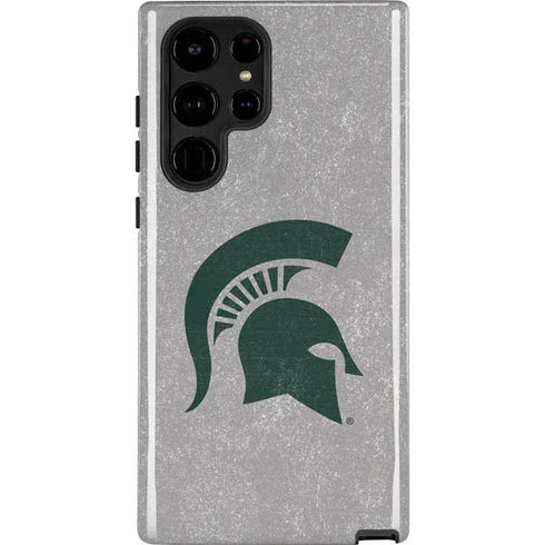 Michigan State University Grey Spartans Logo Galaxy S24 Ultra Impact Case