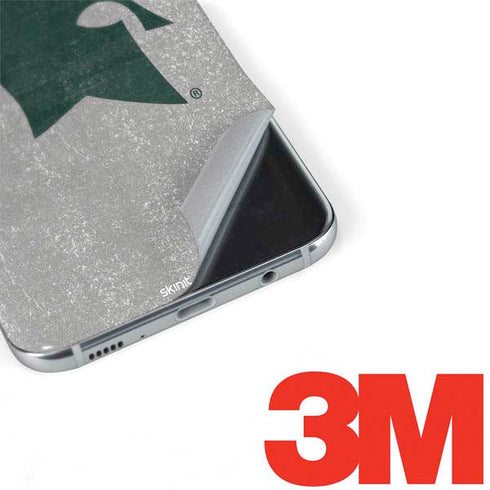 Michigan State University Grey Spartans Logo Galaxy S8 Skin