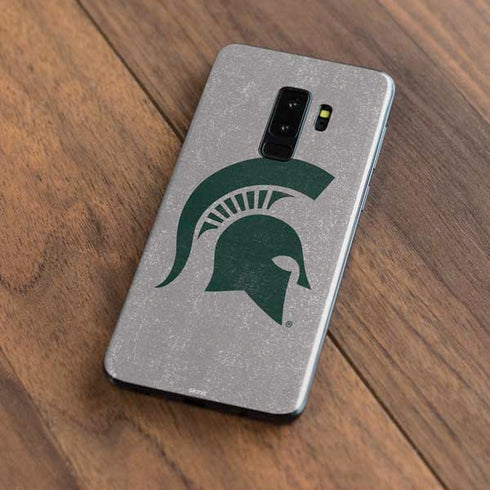 Michigan State University Grey Spartans Logo Galaxy S9 Plus Skin