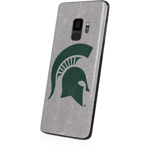 Michigan State University Grey Spartans Logo Galaxy S9 Skin