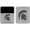 Michigan State University Grey Spartans Logo Galaxy Z Flip3 5G Skin