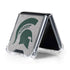 Michigan State University Grey Spartans Logo Galaxy Z Flip5 5G Clear Case