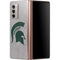 Michigan State University Grey Spartans Logo Galaxy Z Fold2 5G Skin