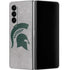 Michigan State University Grey Spartans Logo Galaxy Z Fold4 5G Skin