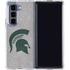 Michigan State University Grey Spartans Logo Galaxy Z Fold5 5G Clear Case