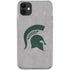 Michigan State University Grey Spartans Logo iPhone 11 Clear Case