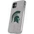 Michigan State University Grey Spartans Logo iPhone 11 Clear Case