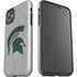 Michigan State University Grey Spartans Logo iPhone 11 Impact Case