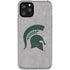 Michigan State University Grey Spartans Logo iPhone 11 Pro Clear Case