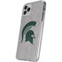 Michigan State University Grey Spartans Logo iPhone 11 Pro Clear Case