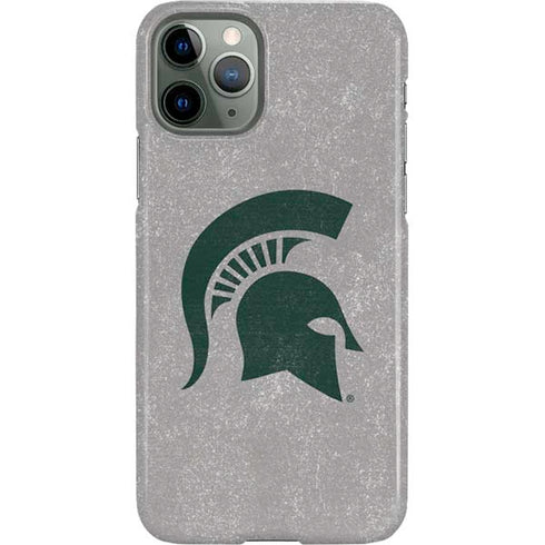 Michigan State University Grey Spartans Logo iPhone 11 Pro Lite Case