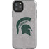 Michigan State University Grey Spartans Logo iPhone 11 Pro Max Impact Case