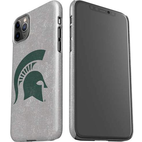 Michigan State University Grey Spartans Logo iPhone 11 Pro Max Lite Case