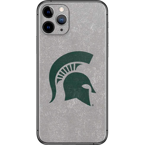 Michigan State University Grey Spartans Logo iPhone 11 Pro Skin