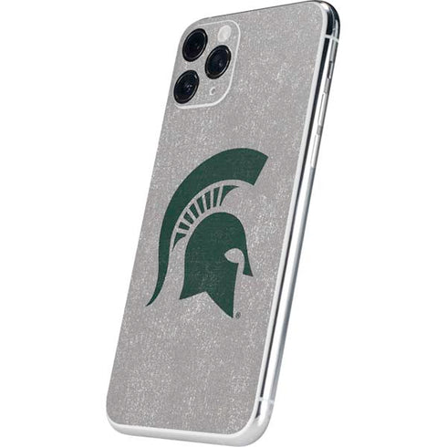 Michigan State University Grey Spartans Logo iPhone 11 Pro Skin