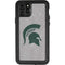 Michigan State University Grey Spartans Logo iPhone 11 Pro Waterproof Case