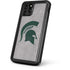 Michigan State University Grey Spartans Logo iPhone 11 Pro Waterproof Case