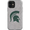 Michigan State University Grey Spartans Logo iPhone 12 Impact Case