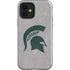Michigan State University Grey Spartans Logo iPhone 12 Impact Case
