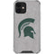 Michigan State University Grey Spartans Logo iPhone 12 Mini Clear Case